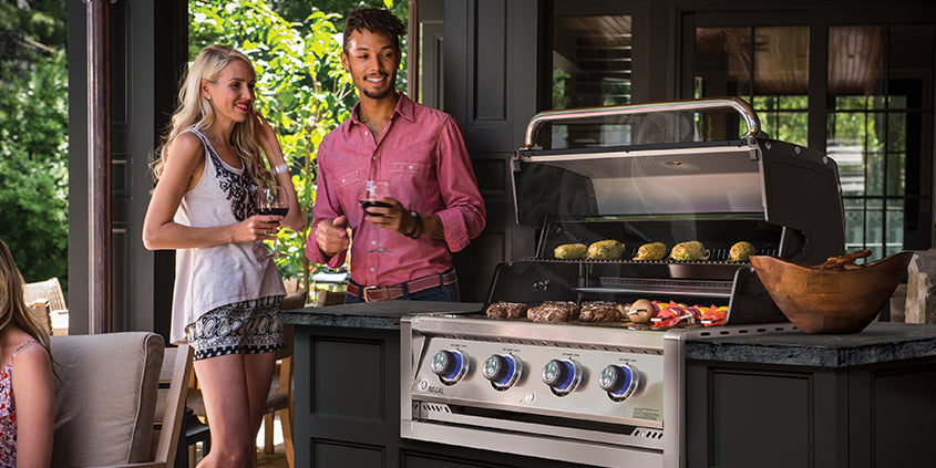 Create your dream outdoor kitchen with built-in BBQs by Broil King®