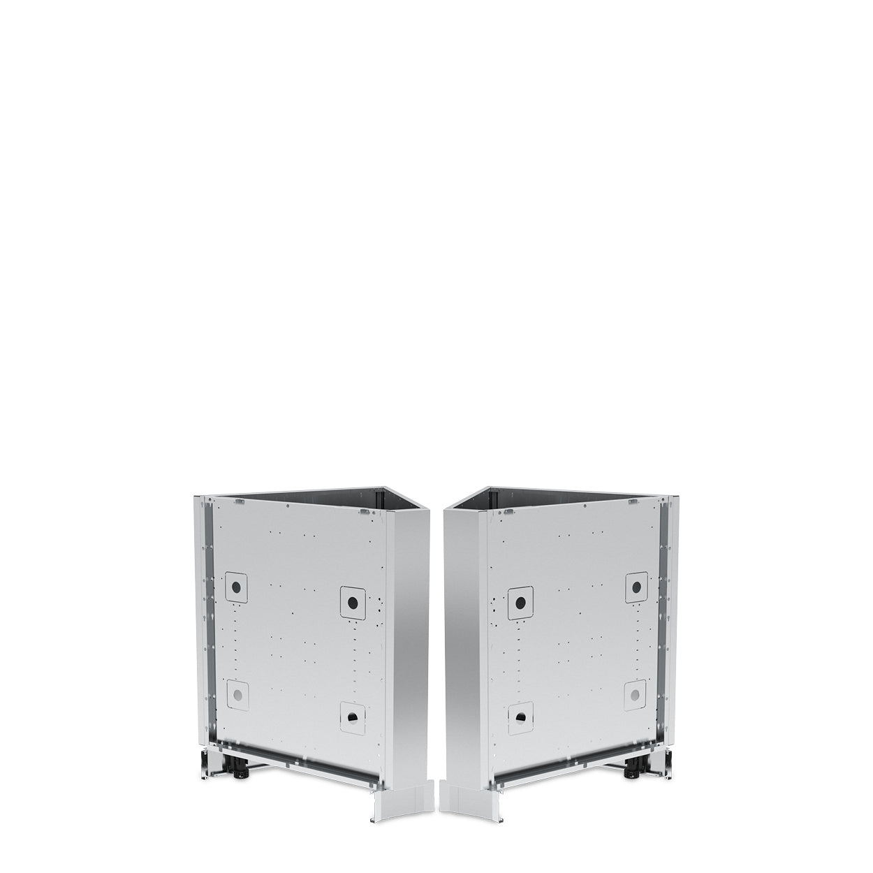 90º Corner Stainless Steel Cabinet
