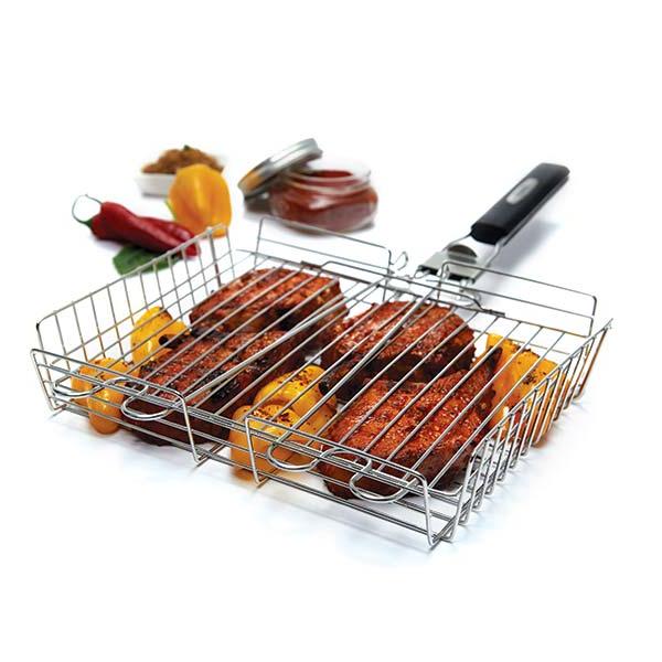 Detachable Handle Grill Basket