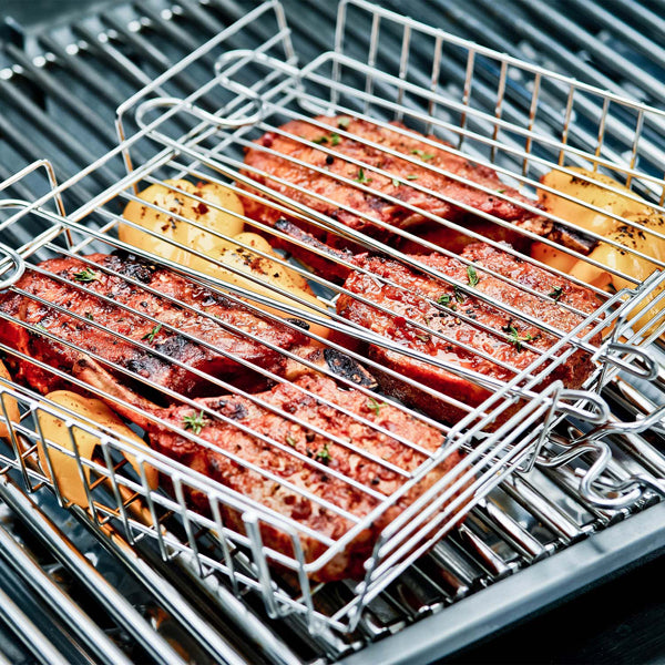 Detachable Handle Grill Basket