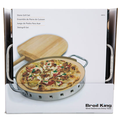 Pizza Stone Grill Set